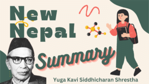 New Nepal Poem By Siddhicharan Shrestha