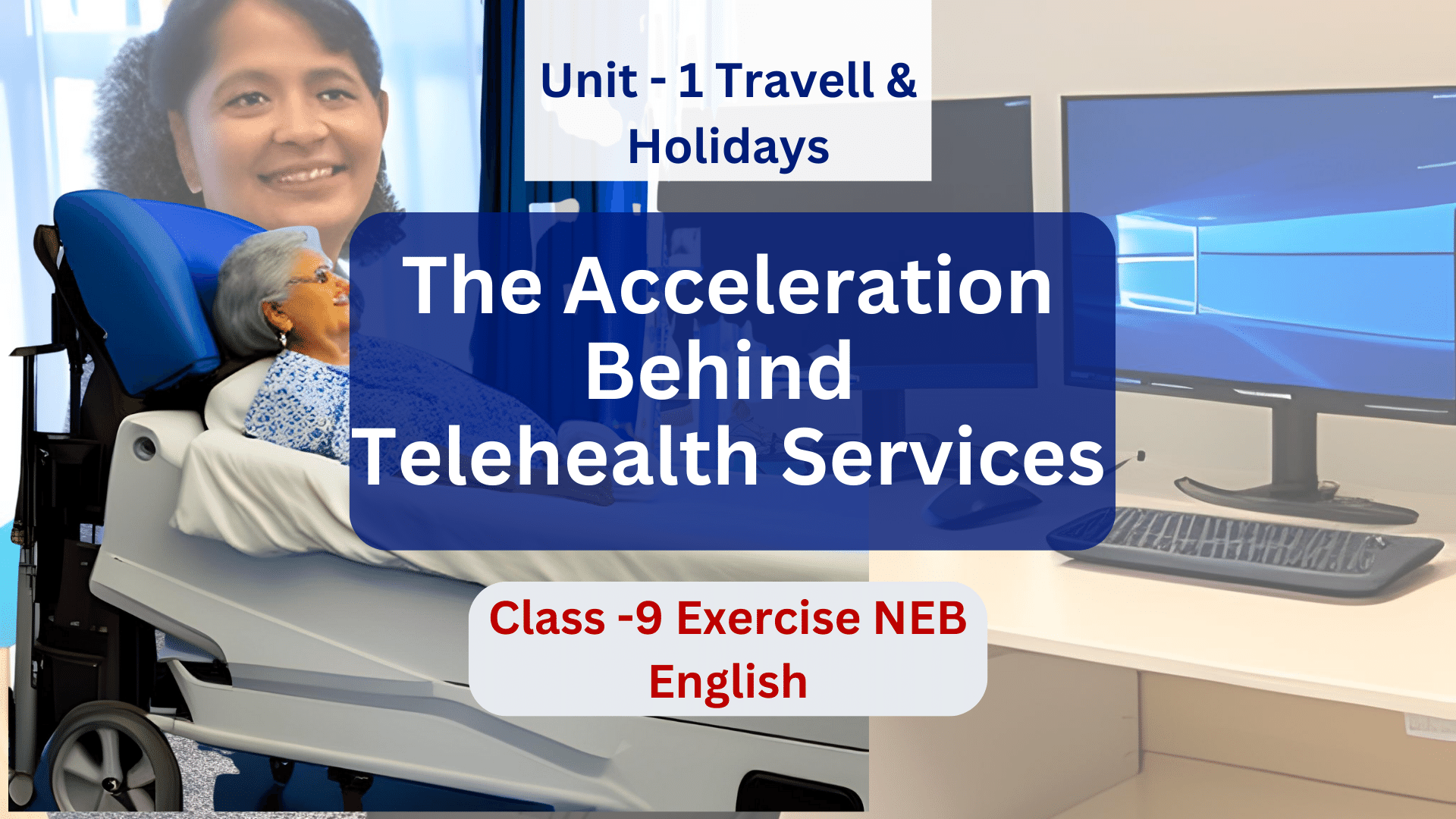 The Acceleration Behind Telehealth Services – Class 9 English Exercise