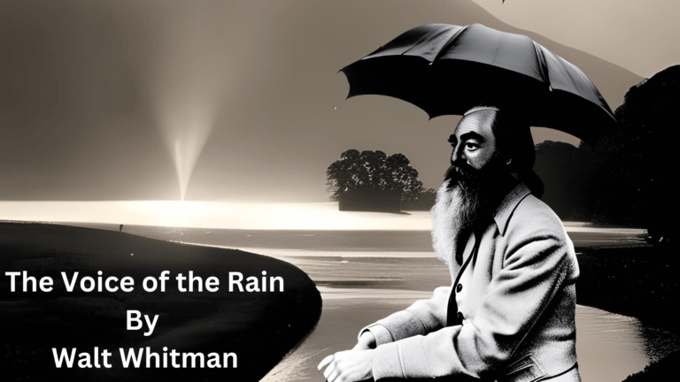 Unit 5 Science & Experiment: The Voice of the Rain [Poem by Walt Whitman] - Class 10 English Exercise
