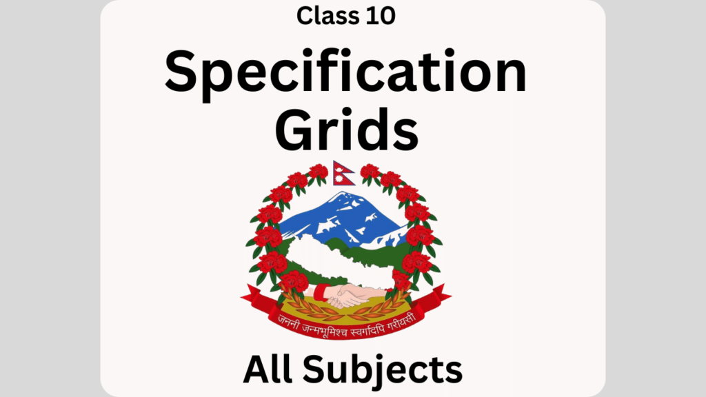 Specification Grids