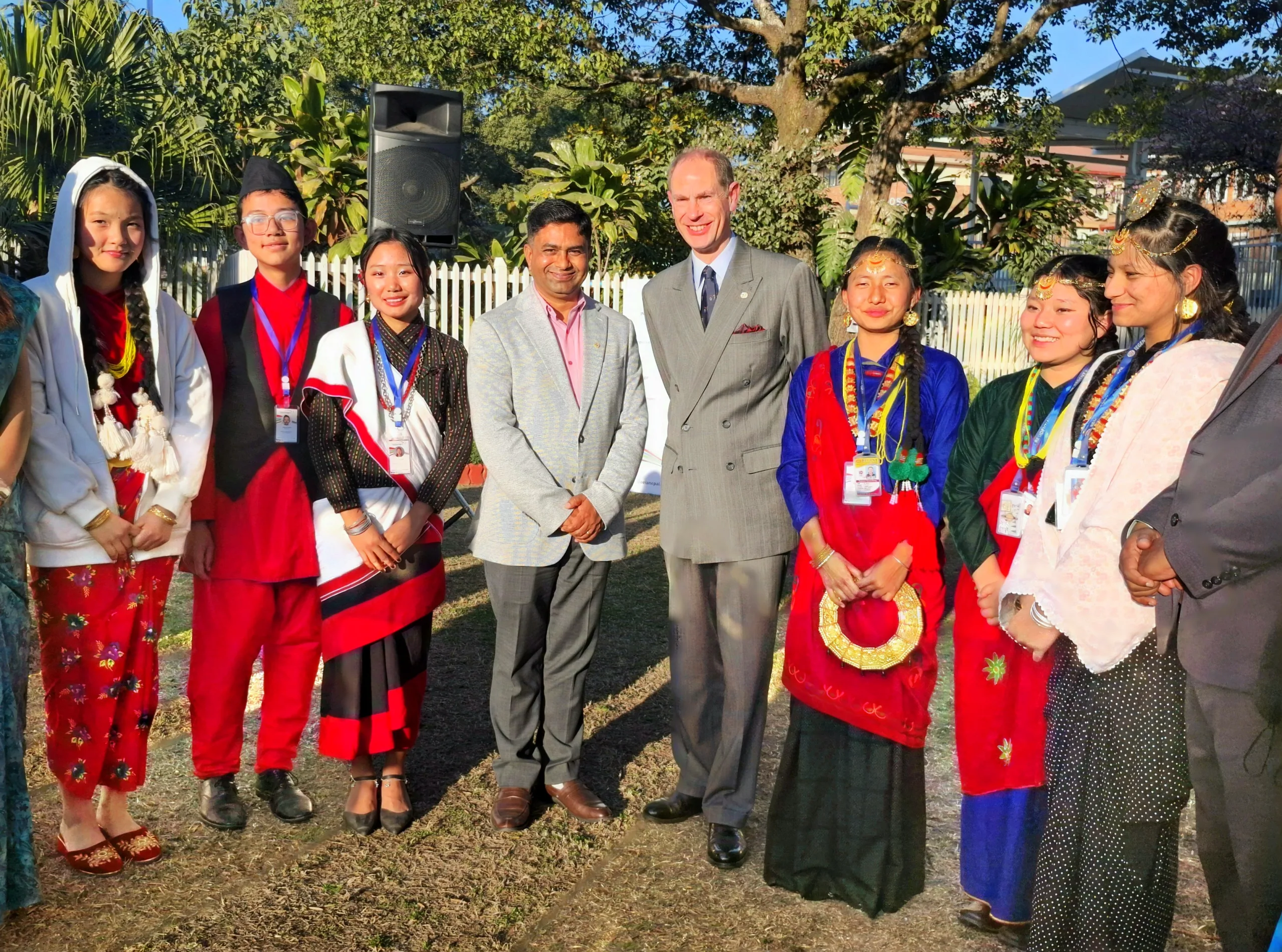 Regent Residential School Performs Cultural Dance in Front of Prince Edward: The Duke of Edinburgh 1 20250205 174811 scaled